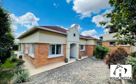 Fully furnished House for rent in Kigali Nyarutarama